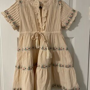 Charming Ivy City brand toddler Dress with Floral Accents - 3T